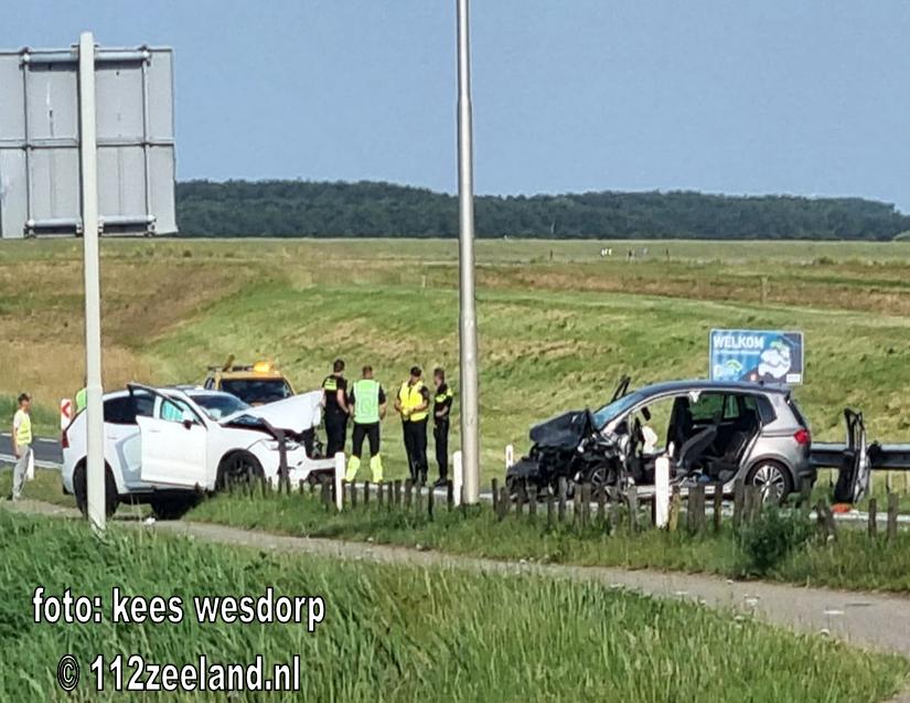 ongeval bij de zeelandbrug zierikzee