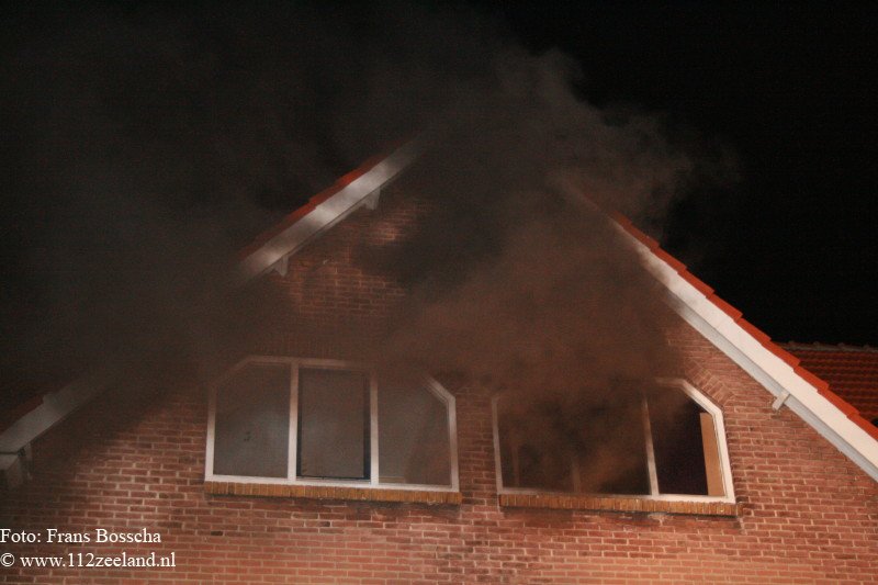 Grote schade na woningbrand Vlissingen