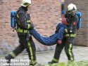 Brandweer houdt oefening in Arnemuiden